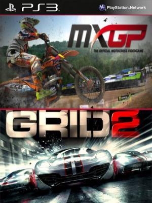 2 juegos en 1 MXGP - The Official Motocross Videogame Mas GRID 2 PS3