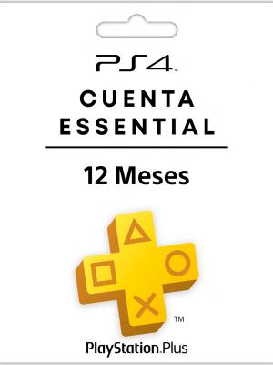 PSN PLUS ESSENTIAL 12 MESES CUENTA PRINCIPAL PS4 